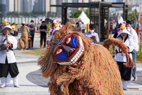 [2022 실향민문화축제] 1일차 현장스케치 : 속초사자놀이